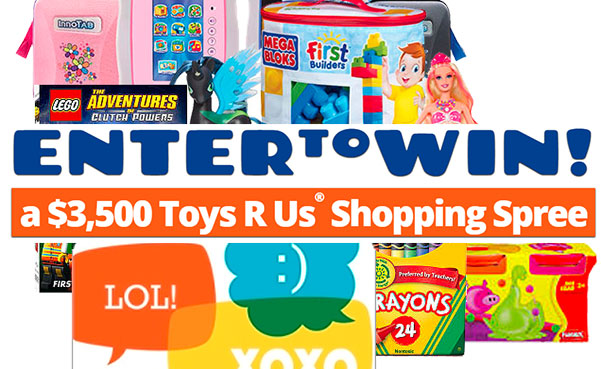 $3500 Toys r us shopping spree