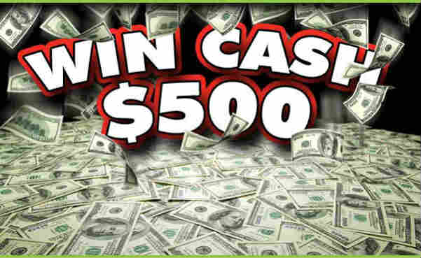 $500 Cash Sweepstakes