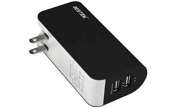 BESTEK 2 in 1 Combo 5000mAh Dual USB Portable External Battery Pack