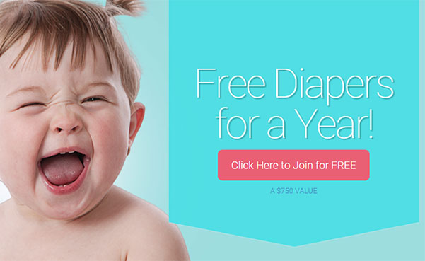 win diapers for a year