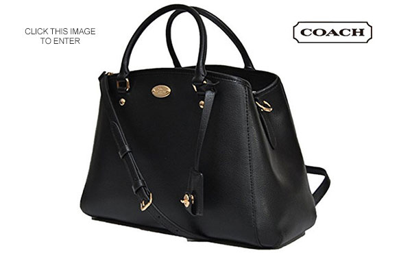 Enter To Win A Coach Leather Carryall Bag - Ends 12/31