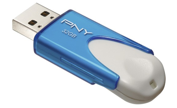 PNY - Attache 4 32GB USB 2.0 Flash Drive