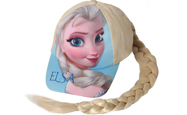 Disney Frozen Elsa Ponytail Baseball Cap-tanga