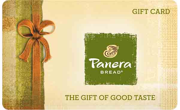 Panera Bread gift card