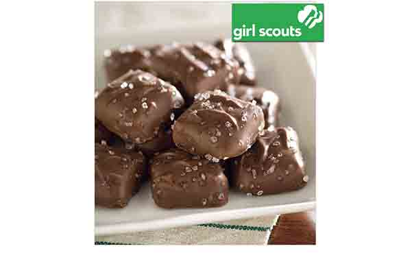 Girl Scouts Dark Chocolate Sea Salt Caramels