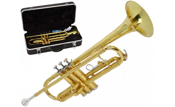 Beginner's Golden Trumpet with Hard Case