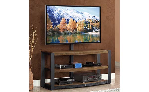 Whalen Furniture Santa Fe 3-in-1 TV Stand