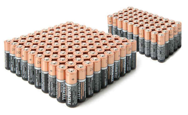 80-Pack Duracell Batteries: 60 AA & 20 AAA