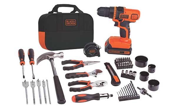 Click to open expanded view Black & Decker LDX120PK 20-Volt MAX Lithium-Ion Drill and Project Kit