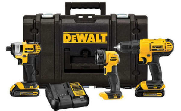 DeWALT DCKTS340C2 20-Volt 3-Tool Kit