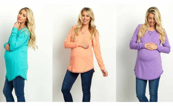 Maternity Accent Tops