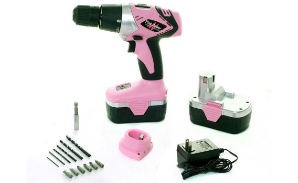 Pink Power Drill Kit