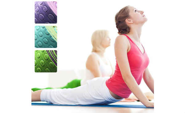 Yoga and Fitness 5mm Reversible Mat