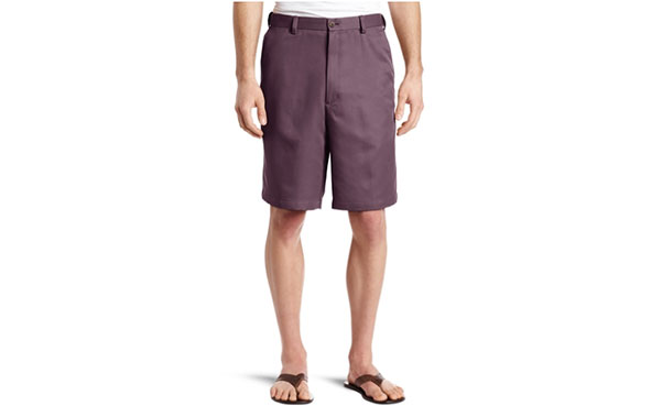 Amazon Waist Plain-Front Short