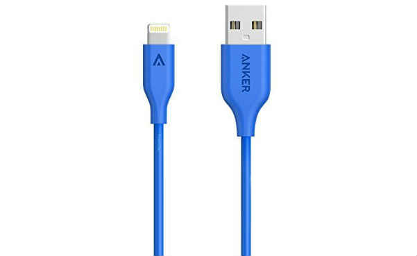 Anker PowerLine 3ft Apple MFi Certified Lightning to USB Cable