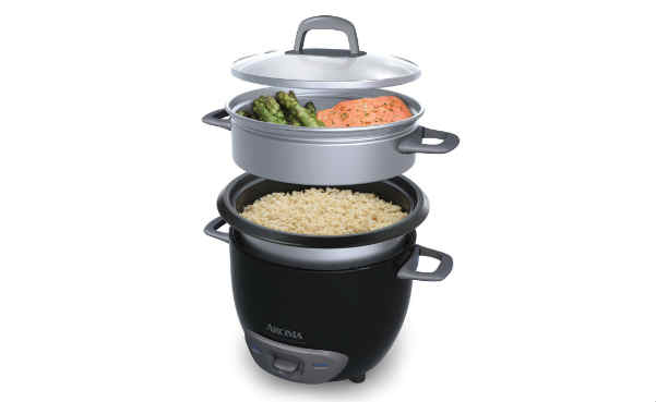 Aroma Housewares 6-Cup Rice Cooker and Food Steamer