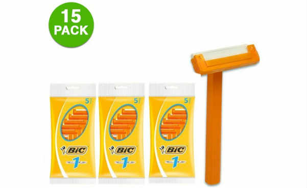 BiC Sensitive Disposable Razors (15-pack)