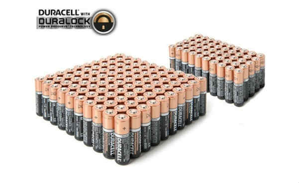 Duracell Copper Top Duralock Alkaline Batteries (50-pack)