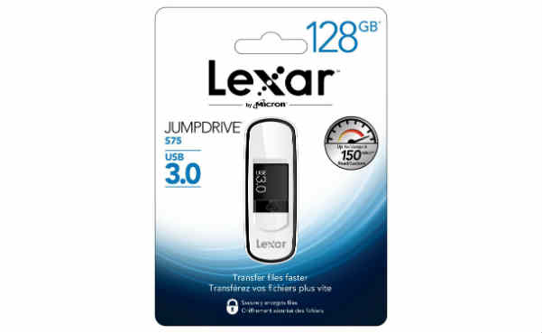 Lexar JumpDrive 128GB USB 3.0 Flash Drive
