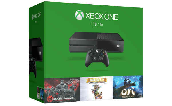 Xbox One 1TB Console + 5 Games + Extra Controller