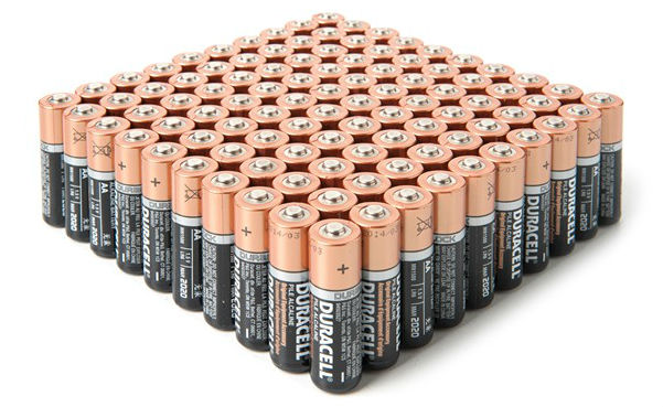 Win a Duracell Batteries 100 Pack