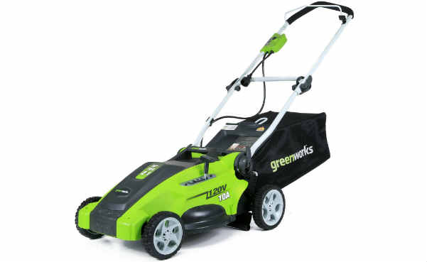 GreenWorks 25142 10 Amp 16-Inch Corded Lawn Mower