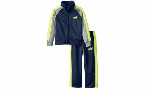 PUMA Boys' Tricot Jacket and Pant Set