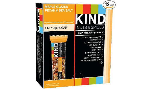 KIND Bars, Maple Glazed Pecan & Sea Salt