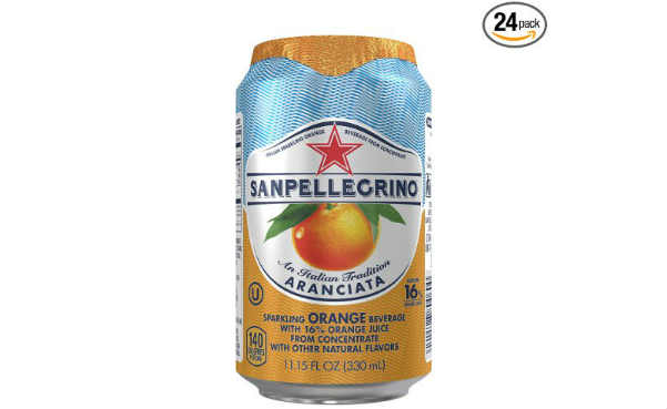 San Pellegrino Sparkling Fruit Beverages, Aranciata/Orange