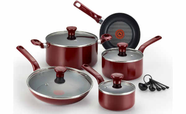 T-fal Excite Nonstick Thermo-Spot 14-piece Cookware Set