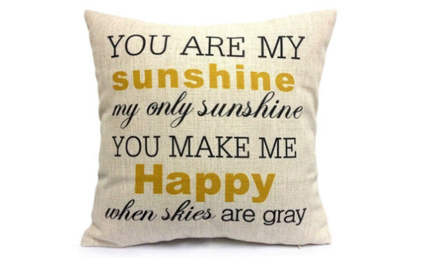 Win a You Are My Sunshine Pillow