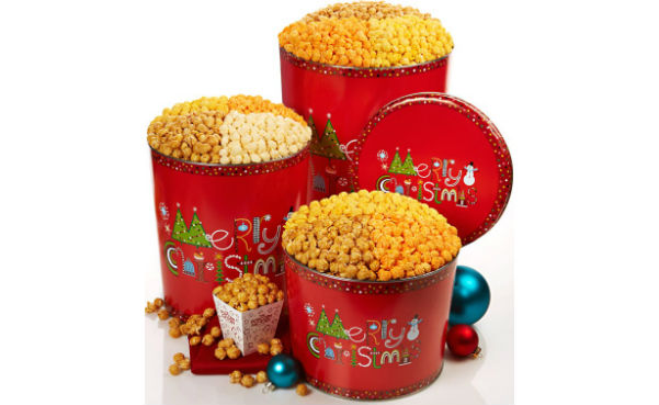 Win a Christmas Popcorn Tin