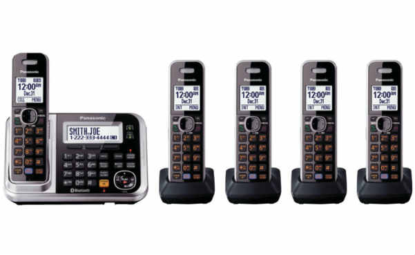 Panasonic KX-TG7875S Link2Cell Bluetooth Cordless Phone