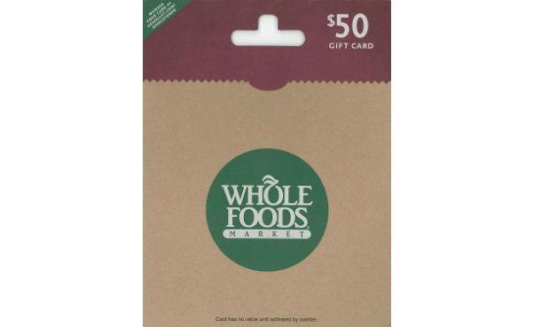 Win a $50 Whole Foods Gift Card