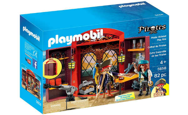 PLAYMOBIL Pirate Hideout Play Box Playset