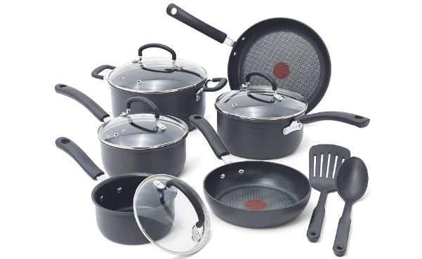 T-Fal Ultimate Hard Anodized 12-piece Cookware Set