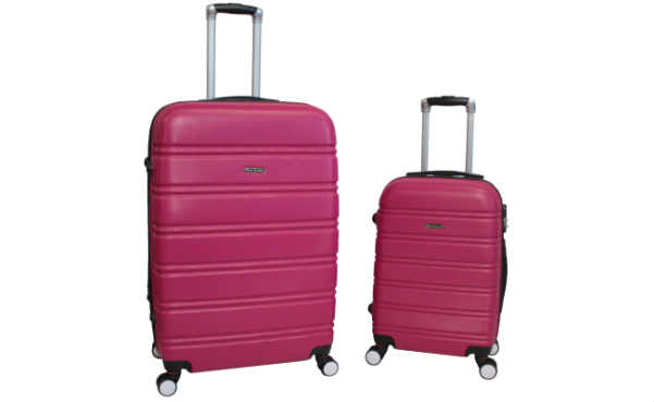 World Traveler Bristol 2-Piece Hardside Expandable Spinner Luggage Set