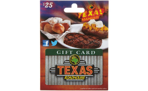 Win a $25 Texas Roadhouse Gift Card
