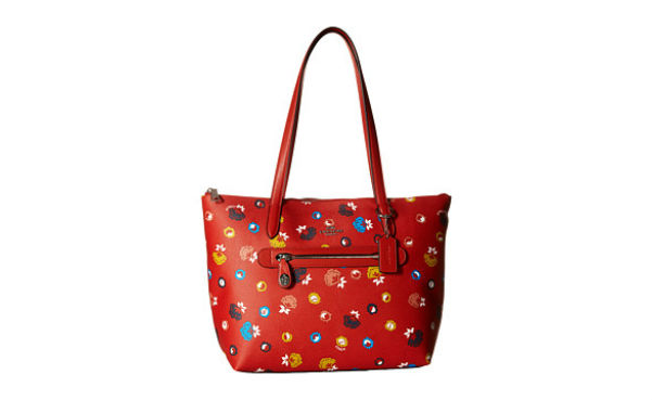 COACH Whls Floral Printed Taylor Tote