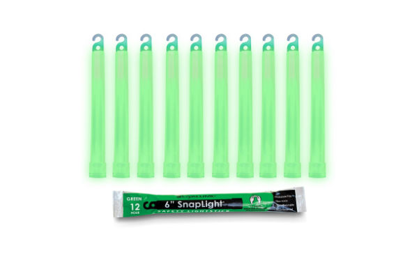 Cyalume SnapLight Green Glow Sticks
