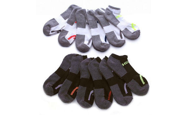 HEAD Men's Moisture-Wicking Socks