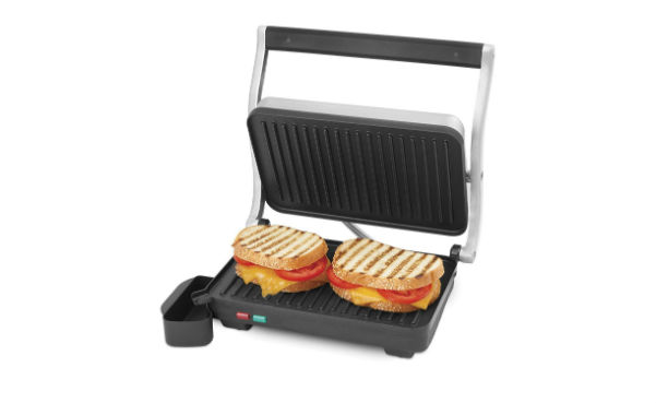 Wolfgang Puck Bistro 2-in-1 Electric Panini Maker