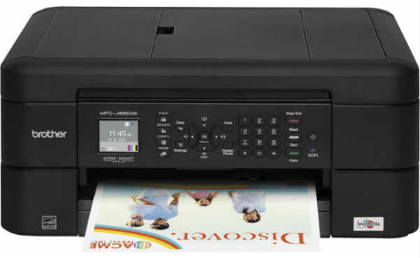 Brother - MFC-J485DW Wireless All-In-One Printer