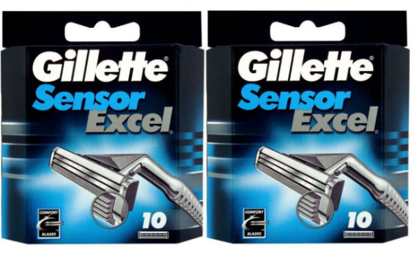 Gillette-Sensor-Excel-Razor-Blades-20-Cartridges Gillette-Sensor-Excel-Razor-Blades-20-Cartridges Details about Gillette Sensor Excel Razor Blades