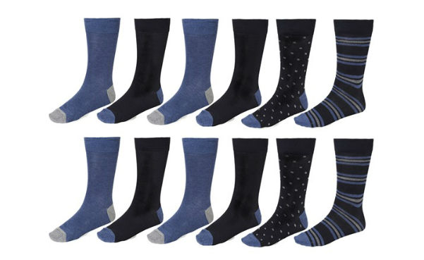 Men's Kenneth Cole Fancy 12 Pack Socks