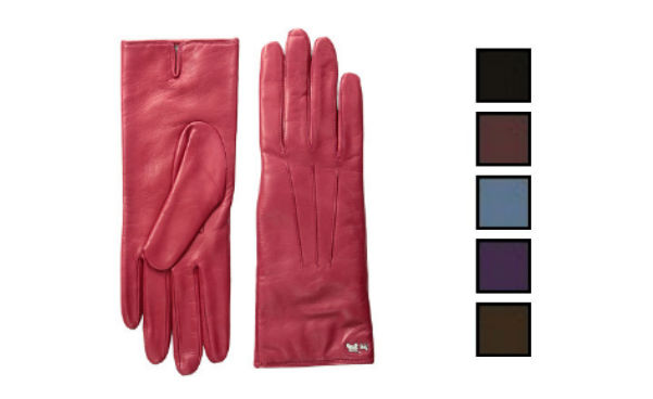 COACH Leather Basic Women's Gloves