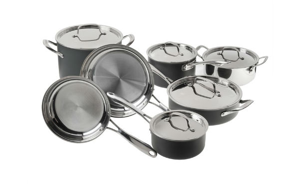 Cuisinart 12-Piece Clad Induction Cookware Set