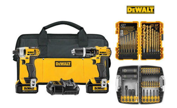 Dewalt Combo Kit with Hammer Drill and Impact Driver