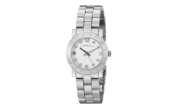 Marc by Marc Jacobs Amy Silver/White Bracelet Watch