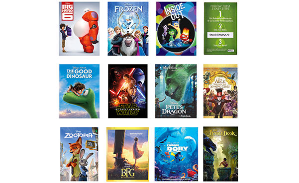 Disney Digital Downloads for $1
